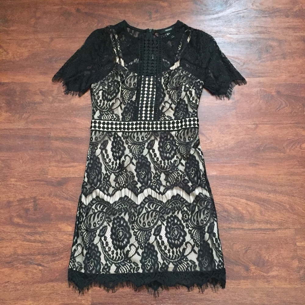 Forever 21 Black Lace Dress